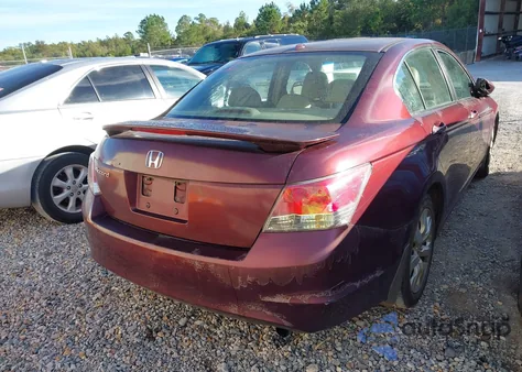 2008 Honda Accord 2.4 Ex-L из США, поврежденный, VIN 1HGCP26848A120490